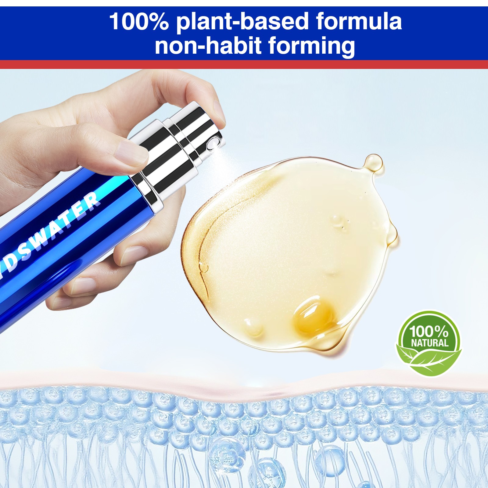 YYDSWATER Delay Spray for Men Longer Sex, Premature Ejaculation Retardants Men, Last Longer Sex for Man - Preserve The Original Experience, Only for External (6ML)